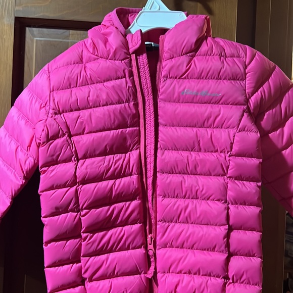 Toddlers Girls size 3T eddie bauer Cirruslite down jacket - pink - Picture 4 of 7